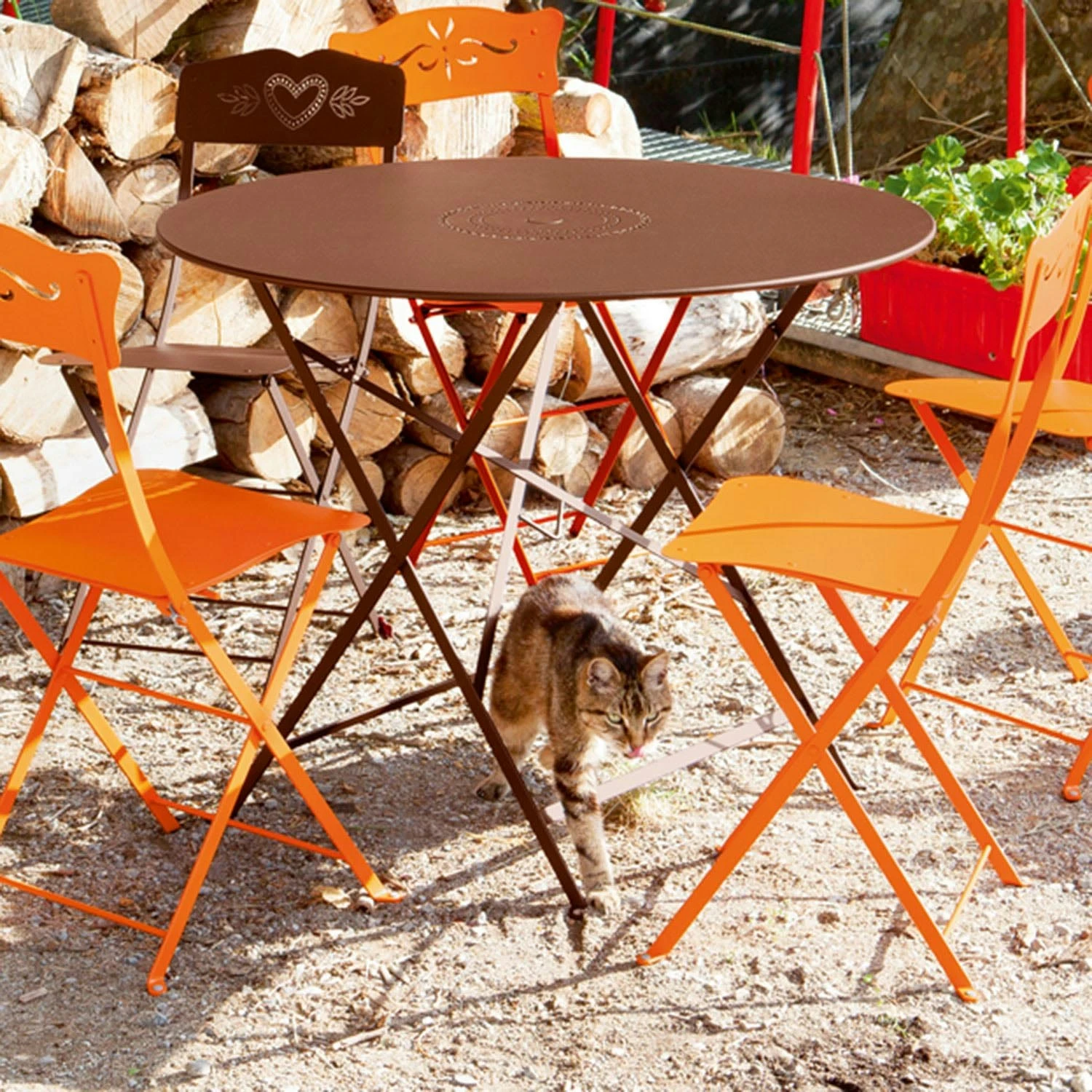 Floréal Table Ø96, Cotton White 2 Floréal Table Ø96, Cotton White - Image 2