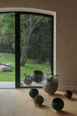 AYTM Globe Flower Pot Ø37 Cm, Black -Hay Sales Store aytm globe flower pot black 7