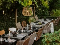 Brafab Anemon Dining Chair, Natural/White -Hay Sales Store brafab anemon dining chair with cushion 2