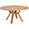 Brafab Circus Dining Table Teak, Ø150x73 Cm