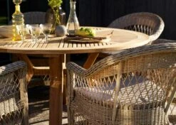 Brafab Circus Dining Table Teak, Ø150x73 Cm 7 Brafab Circus Dining Table Teak, Ø150x73 Cm -Hay Sales Store brafab circus 130 h 73 teak nature 6