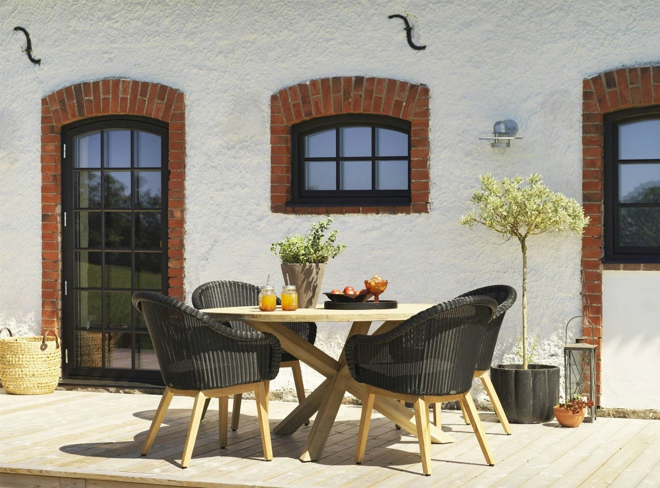 Brafab Eios Table Ø150, Teak 4 Brafab Eios Table Ø150, Teak - Image 4