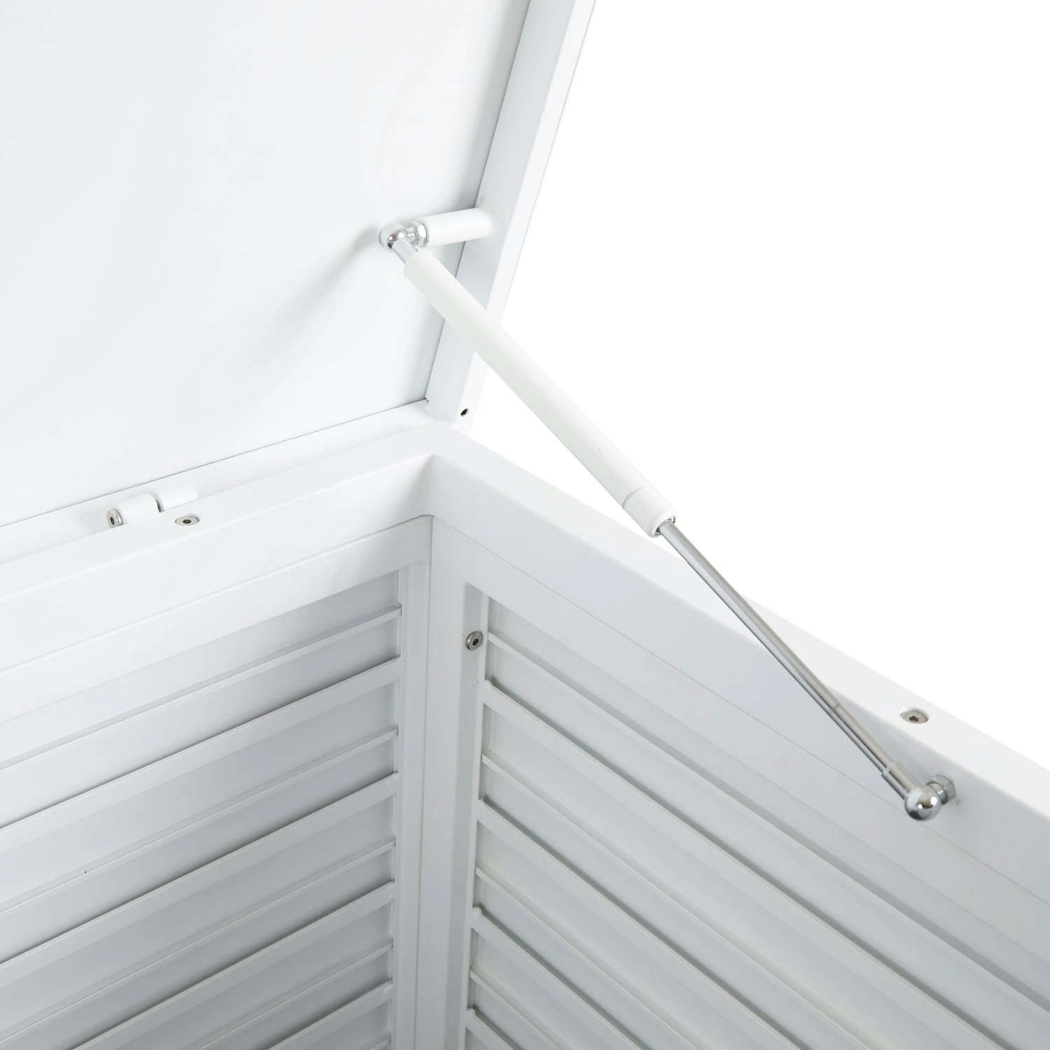 Brafab Gäster Outdoor Cushion Storage 135x68x81 Cm, White 3 Brafab Gäster Outdoor Cushion Storage 135x68x81 Cm, White - Image 3