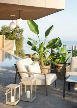 Brafab Lyra Armchair, Black/Sand -Hay Sales Store brafab lyra armchair black with cushion 10