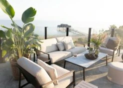 Brafab Lyra Armchair, Black/Sand -Hay Sales Store brafab lyra armchair black with cushion 9