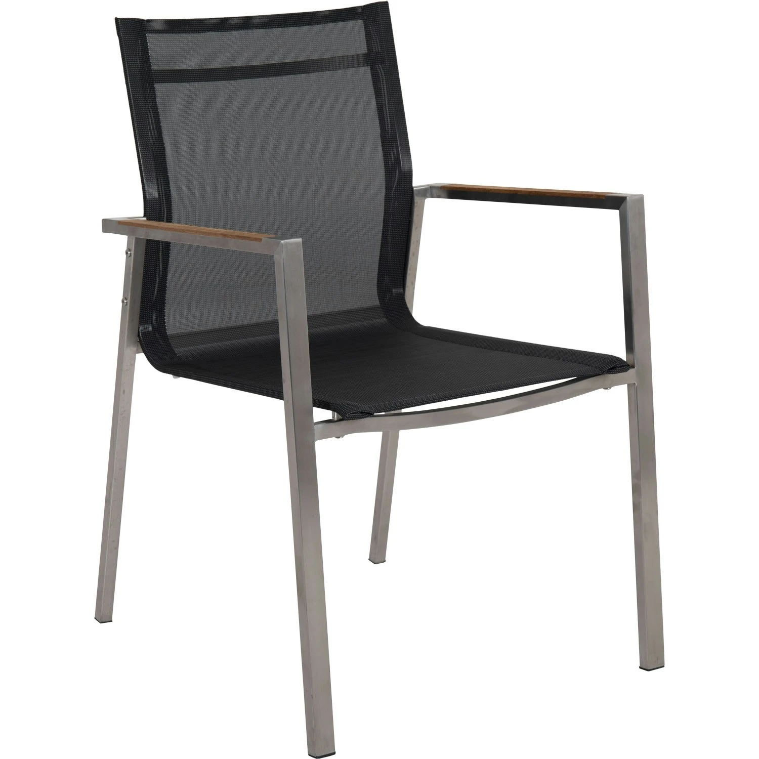 Brafab Naos Dining Chair, Stainless Steel/Dark Grey 1 Brafab Naos Dining Chair, Stainless Steel/Dark Grey