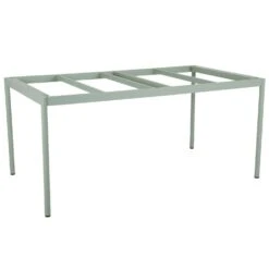 Brafab Nox Table Stand Aluminium 90x158 Cm, Dusty Green