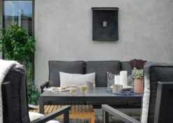 Brafab Rana Lounge Set Low 5 Seats, Black/Anthracite 7 Brafab Rana Lounge Set Low 5 Seats, Black/Anthracite -Hay Sales Store brafab rana corner group low black 3