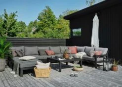 Brafab Stettler Modular Sofa Corner Piece, Black/Grey 10 Brafab Stettler Modular Sofa Corner Piece, Black/Grey -Hay Sales Store brafab stettler corner matt black m dyn 4