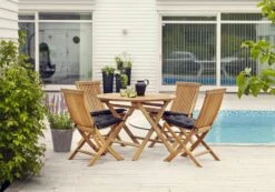 Brafab Turin Dining Set, Teak 7 Brafab Turin Dining Set, Teak -Hay Sales Store brafab turin dining set teak 1