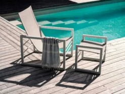 Brafab Vevi Armchair Aluminium , White -Hay Sales Store brafab vevi armchair aluminium 7