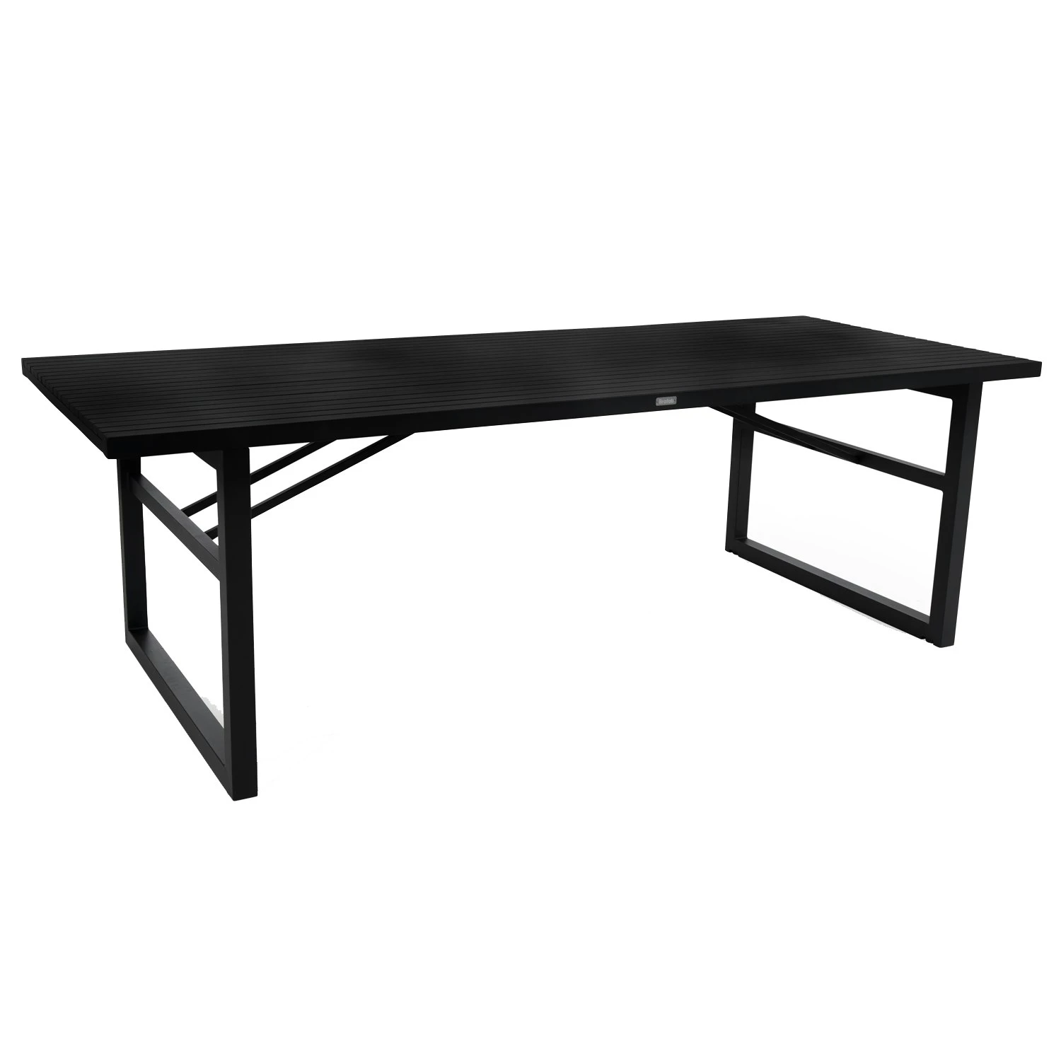 Brafab Vevi Dining Table 230x95, Black Alu 1 Brafab Vevi Dining Table 230x95, Black Alu