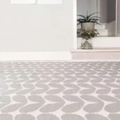 Karin Rug Concrete, 70x200 Cm -Hay Sales Store brita sweden karin rug grey 2