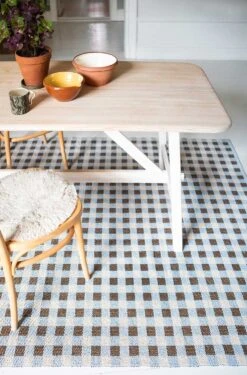 Poppy Rug Blue/Brown, 170x250 Cm -Hay Sales Store brita sweden poppy rug 7