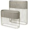 Broste Copenhagen Fenja Flower Box 2-pack Taupe / Warm Grey
