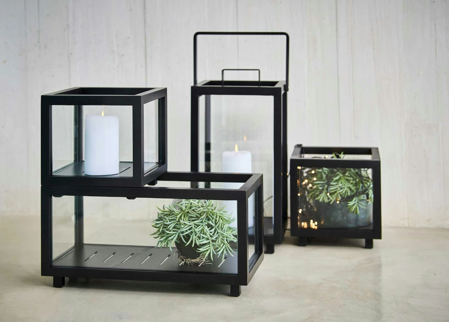 Lighthouse Lantern Large, Grey 4 Lighthouse Lantern Large, Grey - Image 4