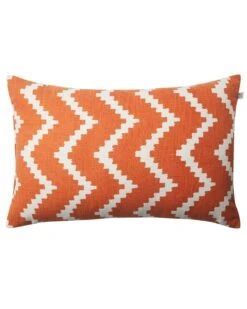Ikat Sema Outdoor Cushion 40x60 Cm, Apricot Orange