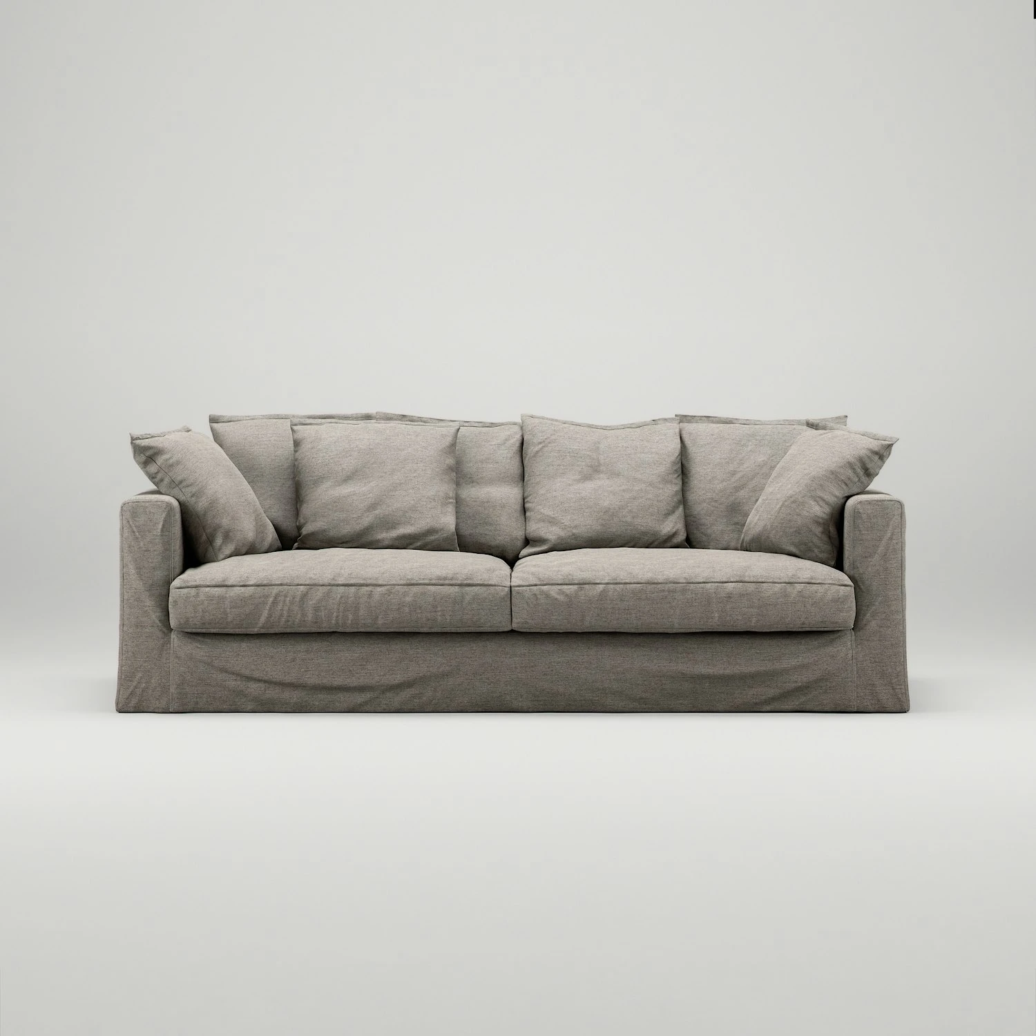 Le Grand Air 3-Seater Sofa Outdoor Sunbrella, Taupe 4 Le Grand Air 3-Seater Sofa Outdoor Sunbrella, Taupe - Image 4