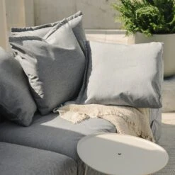 Le Grand Air 3-Seater Sofa Outdoor Sunbrella, Flanelle 10 Le Grand Air 3-Seater Sofa Outdoor Sunbrella, Flanelle -Hay Sales Store decotique le grand air outdoor 3 seater sunbrella 19