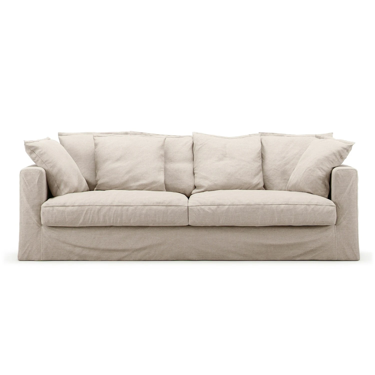 Le Grand Air 3-Seater Sofa Outdoor Sunbrella, Canvas Beige 1 Le Grand Air 3-Seater Sofa Outdoor Sunbrella, Canvas Beige