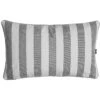 Wide Stripe Cushion 40x65 Cm, Grey