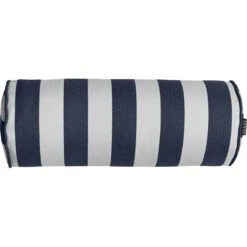 Wide Stripe Cushion 17x45 Cm, Navy