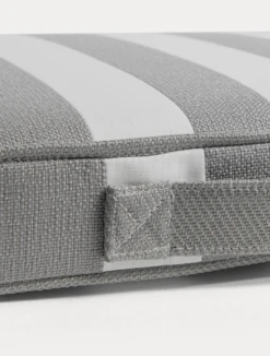 Wide Stripe Boat Cushion 40x45 Cm, Grey -Hay Sales Store diyti wide stripe boat cushion 40x45 cm 1