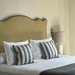 Wide Stripe Cushion 45x45 Cm, Grey -Hay Sales Store diyti wide stripe cushion 45x45 cm 2