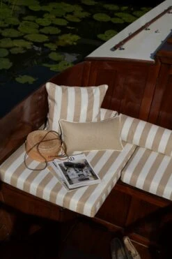 Wide Stripe Cushion 45x45 Cm, Beige -Hay Sales Store diyti wide stripe cushion 45x45 cm 5