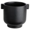 Ernst Pot With Ears H14 Cm, Black