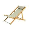 Elle Deck Chair Teak / Acrylic, Ivory