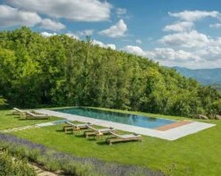 Sand Sunbed With Cushion, Teak / White -Hay Sales Store ethimo sand sunbed with cushion teak white 4