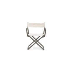 Studios Director's Chair Folding Seat, Warm Grey / Nature White