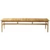 M10 Sammen Bench Outdoor Teak, 50x185,5 Cm