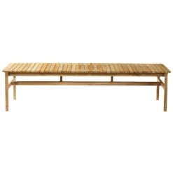 M10 Sammen Bench Outdoor Teak, 50x185,5 Cm