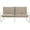 Ferm LIVING Desert Dolce Sofa Cashmere/Dark Sand, 2-Seater