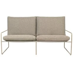 Ferm LIVING Desert Dolce Sofa Cashmere/Dark Sand, 2-Seater