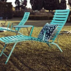 Bistro Chaise Longue, Liquorice -Hay Sales Store fermob bistro chaise longue 1 2