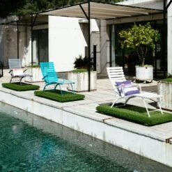 Bistro Chaise Longue, Cedar Green -Hay Sales Store fermob bistro chaise longue 3 3