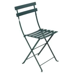 Bistro Metal Chair, Storm Grey