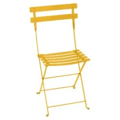 Bistro Metal Chair, Honey Matte