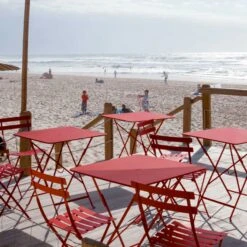 Bistro Metal Chair, Honey Matte 9 Bistro Metal Chair, Honey Matte -Hay Sales Store fermob bistro metal chair 7 16