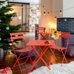 Bistro Table 57x57, Opaline Green 11 Bistro Table 57x57, Opaline Green -Hay Sales Store fermob bistro table 57x57 cm 1 8