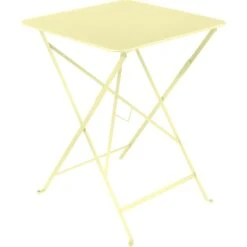 Bistro Table 57x57, Frosted Lemon