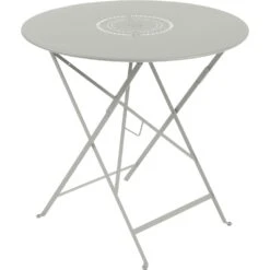 Floral Table Ø77, Clay Grey