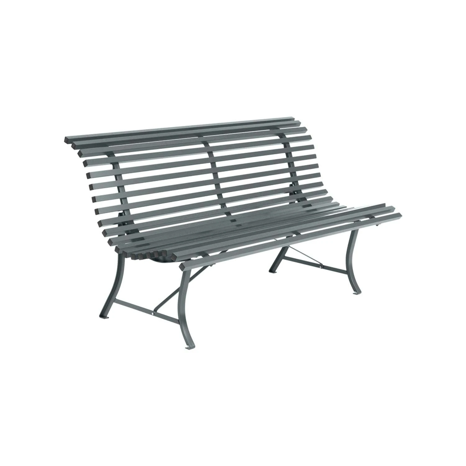 Louisiane Bench 150, Storm Grey 1 Louisiane Bench 150, Storm Grey