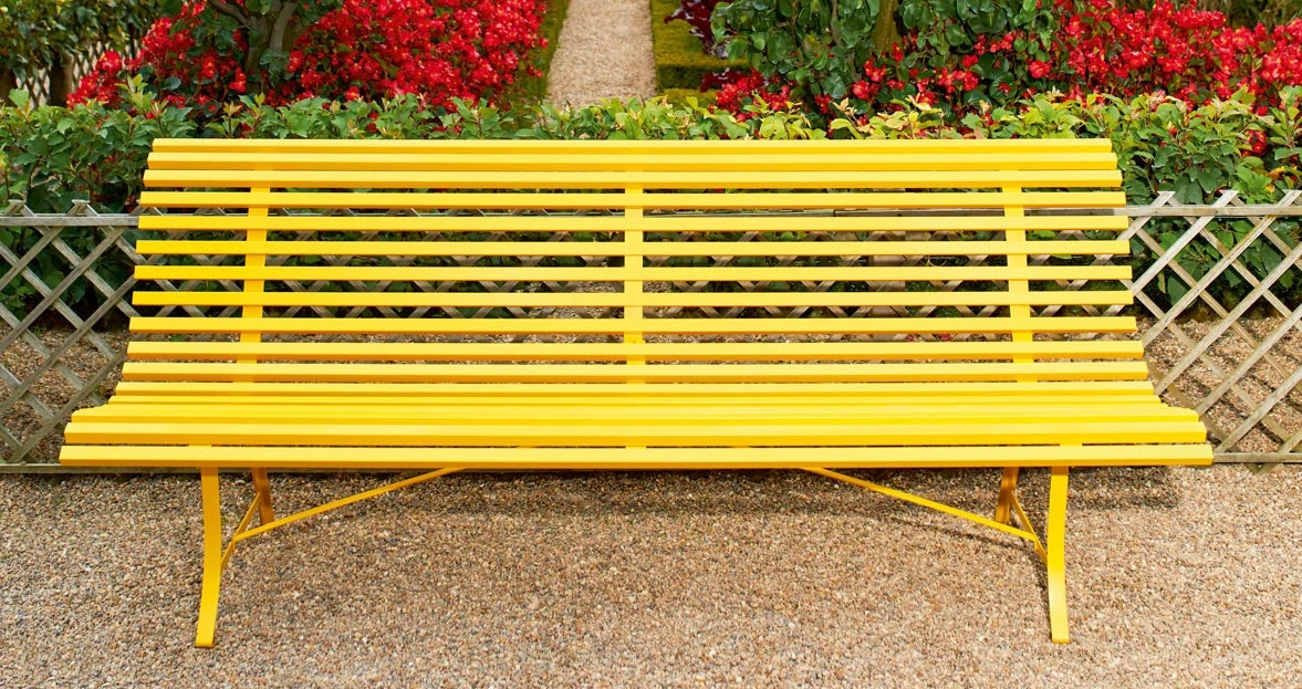 Louisiane Bench 200 Cm, Poppy 2 Louisiane Bench 200 Cm, Poppy - Image 2