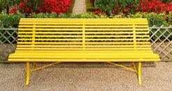 Louisiane Bench 200, Chili 9 Louisiane Bench 200, Chili -Hay Sales Store fermob louisiane sofa 200 cm 3 8