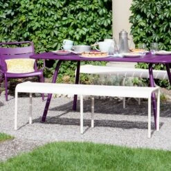 Luxembourg Bench, Clay Grey 6 Luxembourg Bench, Clay Grey -Hay Sales Store fermob luxembourg bench 145 1