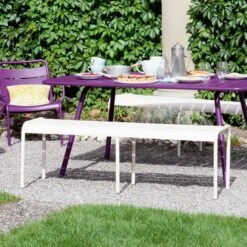 Luxembourg Bench 145, Cedar Green -Hay Sales Store fermob luxembourg bench 145 anthracite 1 2